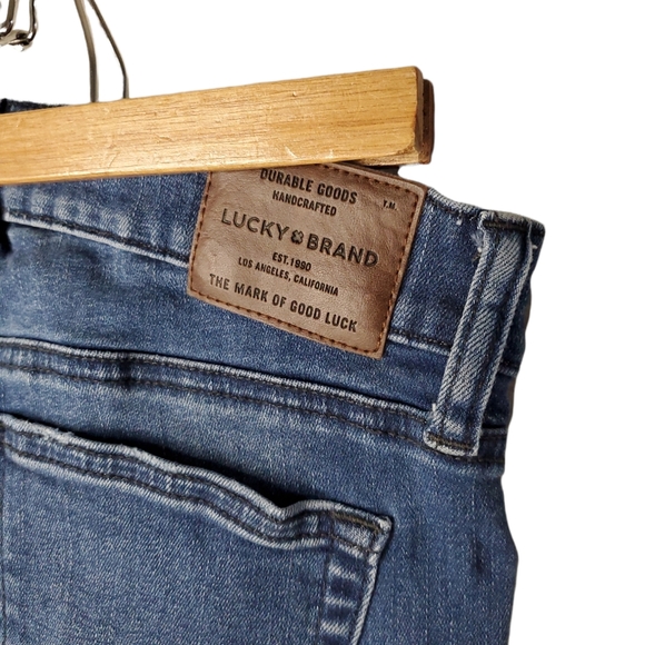 LUCKY BRAND Stella Skinny Distressed Ankle Cheville - Picture 6 of 7